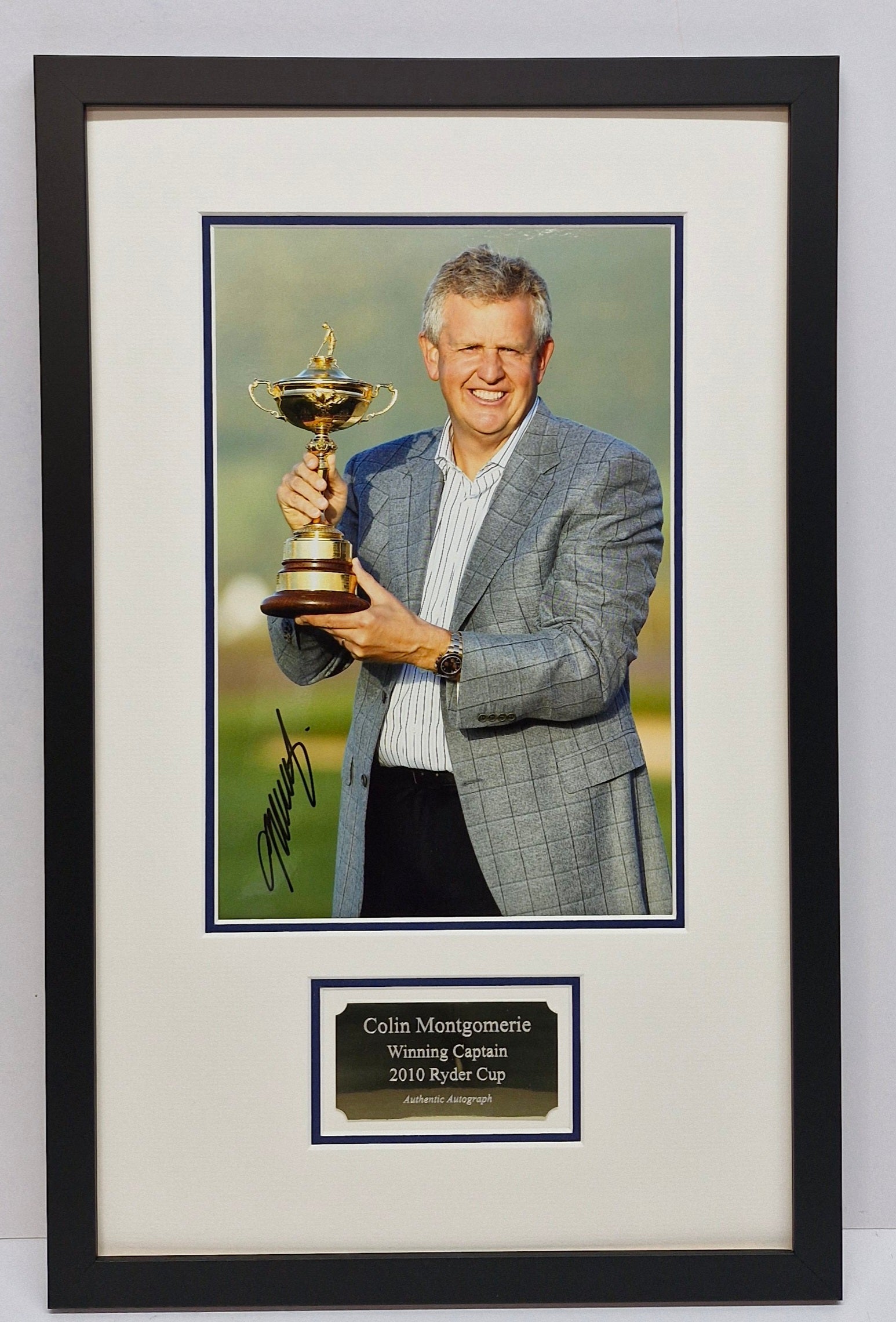 colin montgomerie signed photo