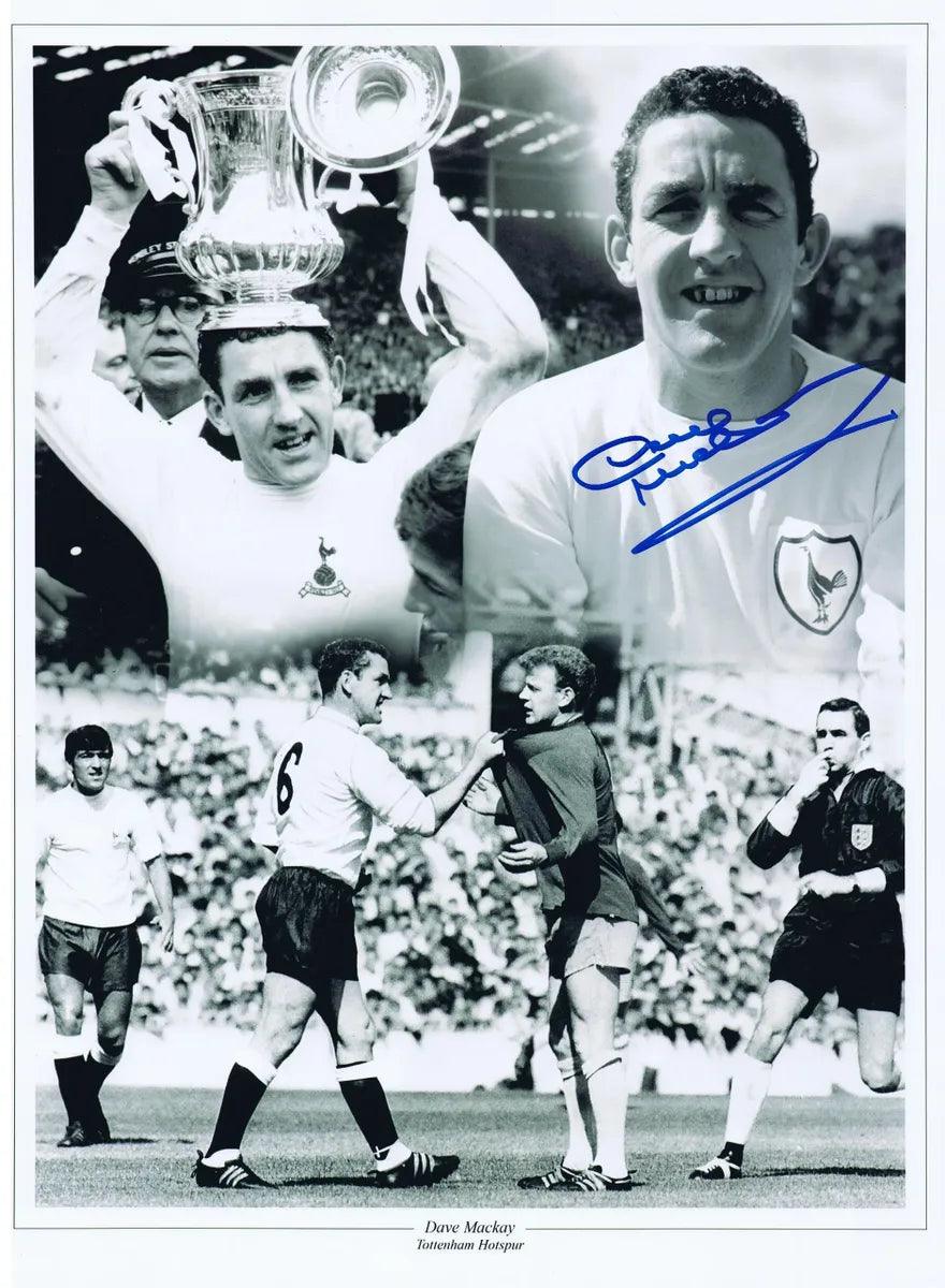 Dave Mackay Signed Spurs Photo. - Darling Picture Framing
