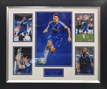 Frank Lampard Signed Chelsea Photo - Framed with COA - Darling Picture Framing