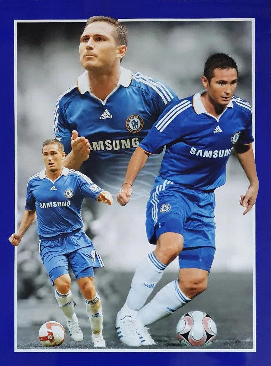 Frank Lampard unsigned Chelsea Photo. - Darling Picture Framing