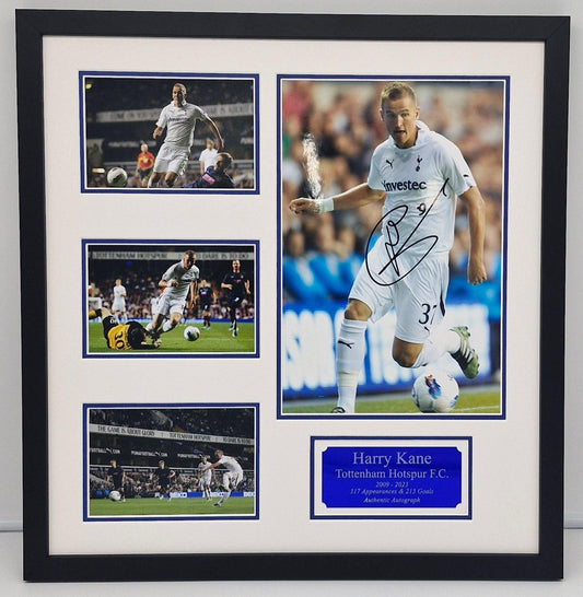 Harry Kane Signed Spurs Photo Framed. - Darling Picture Framing