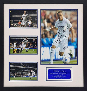 Harry Kane Signed Spurs Photo - Framed with COA - Darling Picture Framing