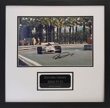 Howden Ganley Signed BRM Photo - Framed with COA - Darling Picture Framing