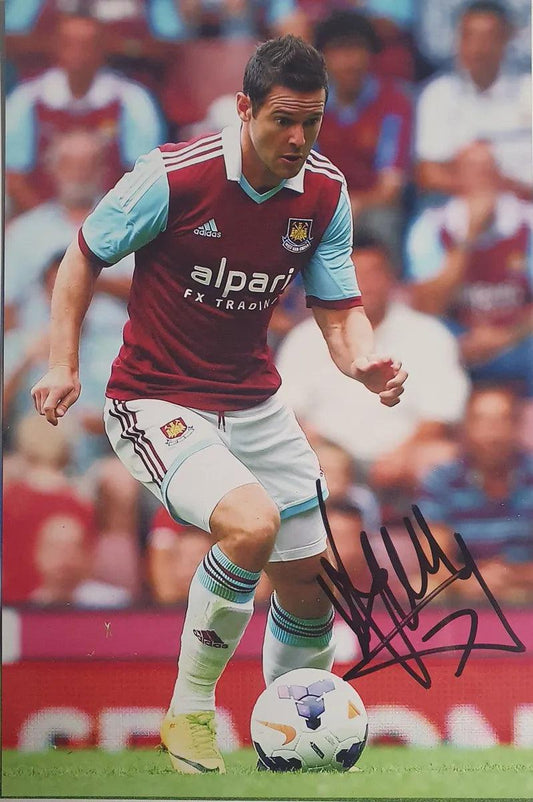 Matt Jarvis Signed West Ham United Photo with COA - Darling Picture Framing