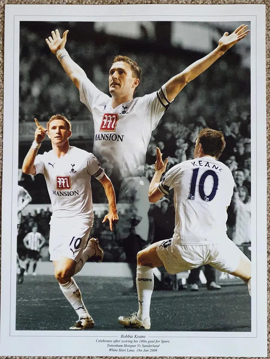 Robbie Keane unsigned Spurs Photo. - Darling Picture Framing