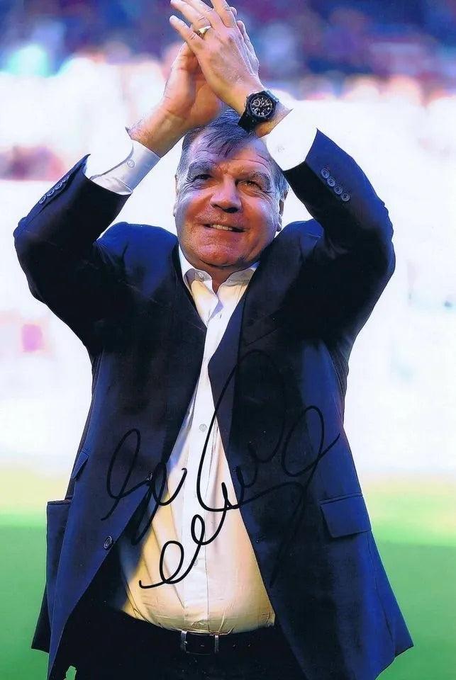 Sam Allardyce Signed Photo with COA - Darling Picture Framing