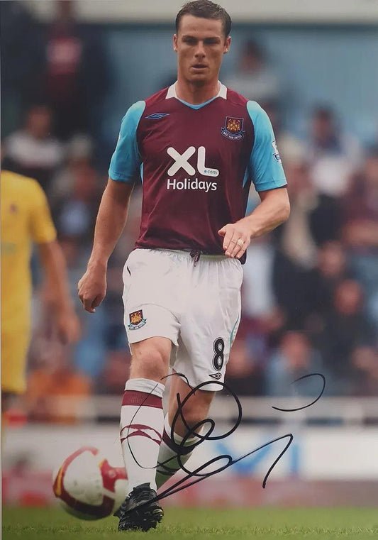 Scott Parker Signed West Ham United Photo with COA - Darling Picture Framing