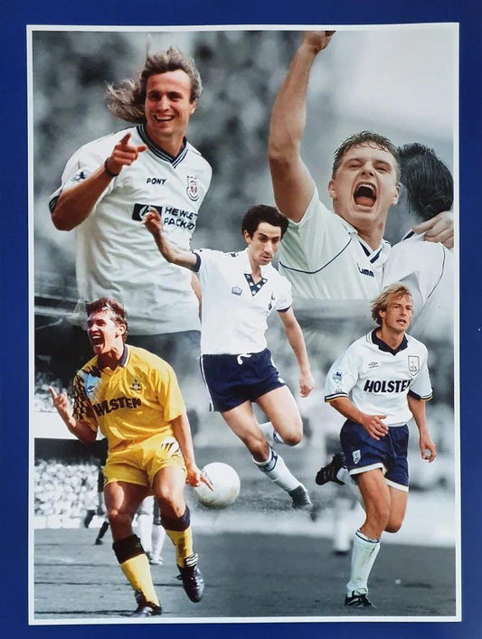 Spurs Legends unsigned Photo - Darling Picture Framing