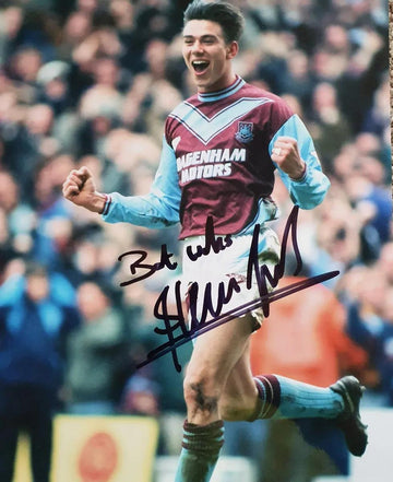 Steve Jones Signed West Ham United Photo. - Darling Picture Framing