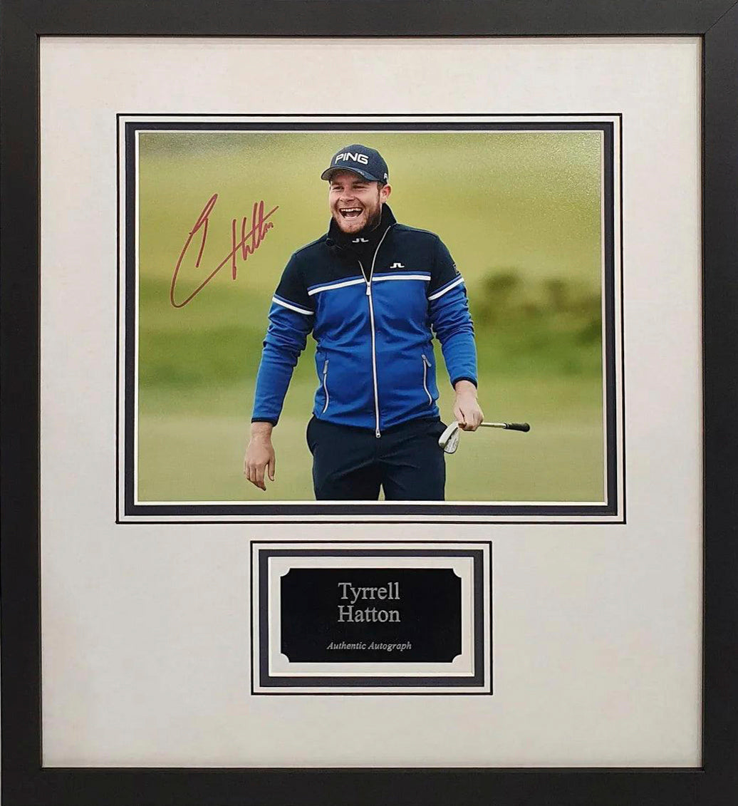 Tyrell Hatton Signed Photo Framed.